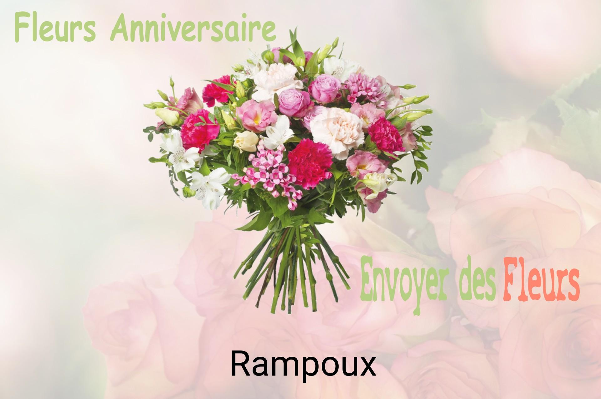 Bouquet de fleurs d’anniversaire livré à Rampoux