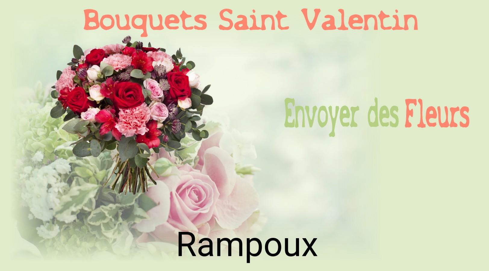 Roses de Saint-Valentin livrées à Rampoux